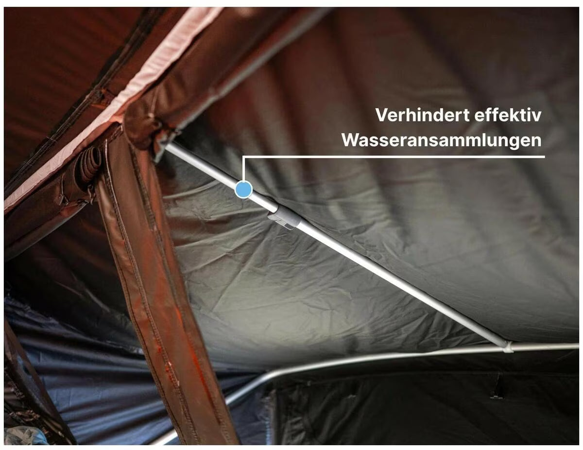 Punii toko – Regenstange für Dachzelt