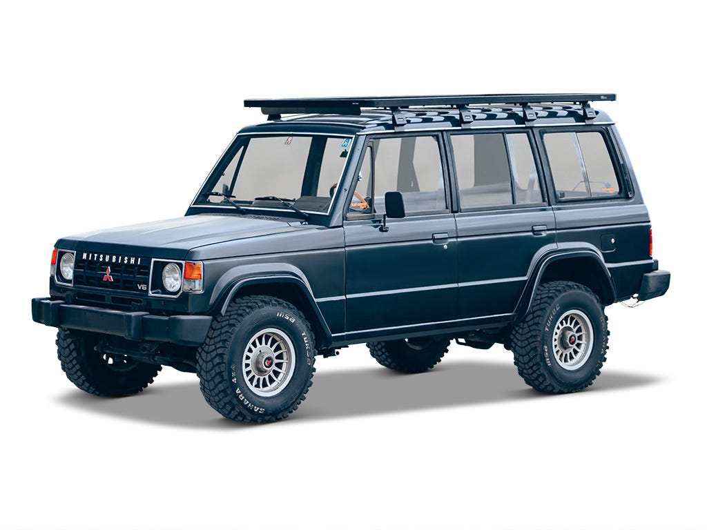 Front Runner Dometic Mitsubishi Pajero L040 (1982 - 1990) Slimline II Dachträger Kit