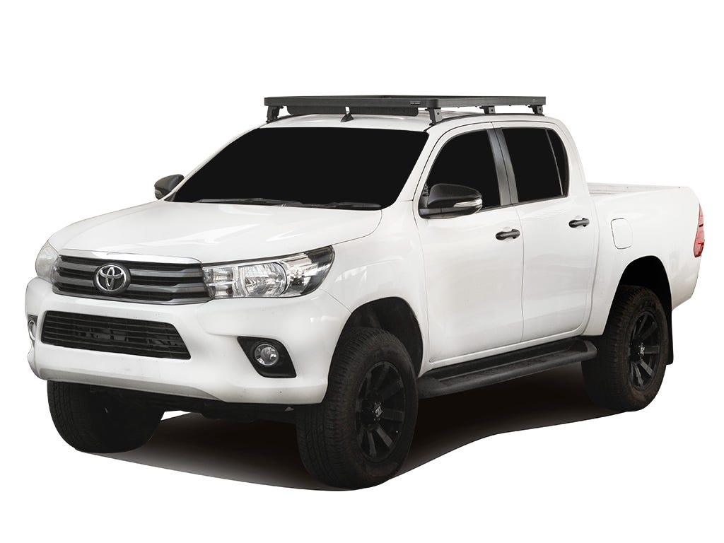 Front Runner Dometic Toyota Hilux Revo DC (2016 - Heute) Slimline II Dachträger Kit / Schienen- & Befestigungsfußsystem