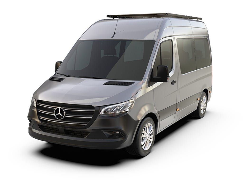 Mercedes-Benz Sprinter (L1H2 / 144" SWB / Hohes Dach) (2006 - Heute) Slimpro Dachträger Kit - von Front Runner