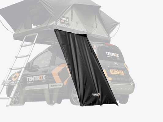 TentBox Lite Windbreak – Windschutz fürs Dachzelt