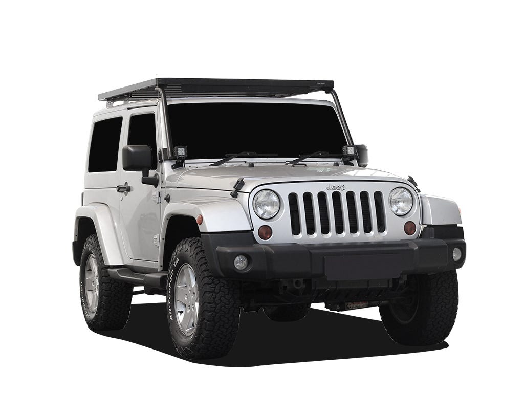 Front Runner Dometic Jeep Wrangler JK 2-Türer (2007 - 2018) Extreme Slimline II Dachträger Kit