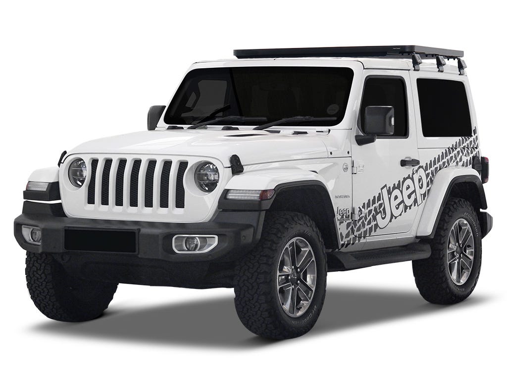Front Runner Dometic Jeep Wrangler JL 2-Türer (2018 - Heute) Slimline II 1/2 Dachträger Kit