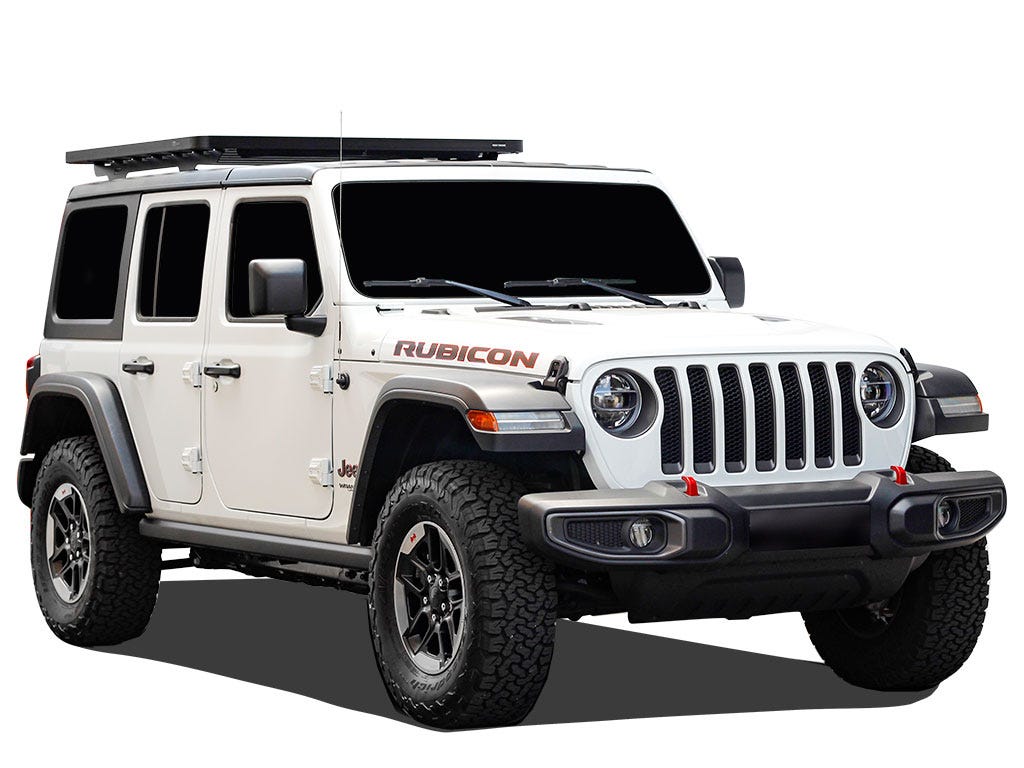 Front Runner Dometic Jeep Wrangler JL 4-Türer (2018 - Heute) Extreme Slimline II 1/2 Dachträger Kit