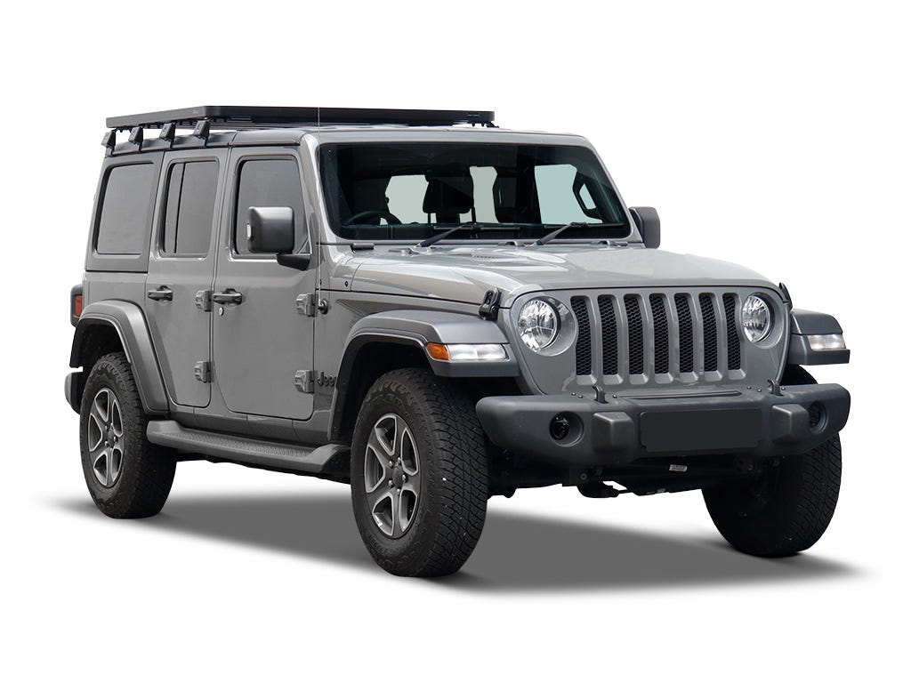 Front Runner Dometic Jeep Wrangler JL 4-Türer (2018 - Heute) Slimline II 1/2 Dachträger Kit