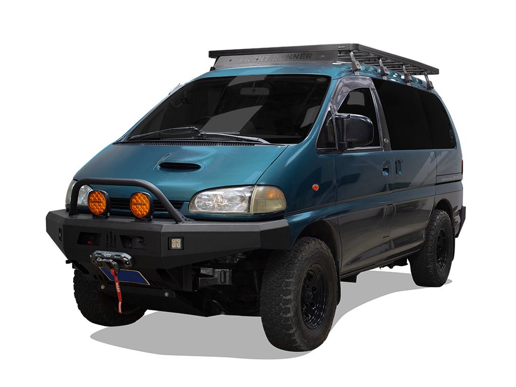 Mitsubishi Delica Space Gear L400 (1994 - 2007) Slimline II Dachträger Kit - von Front Runner