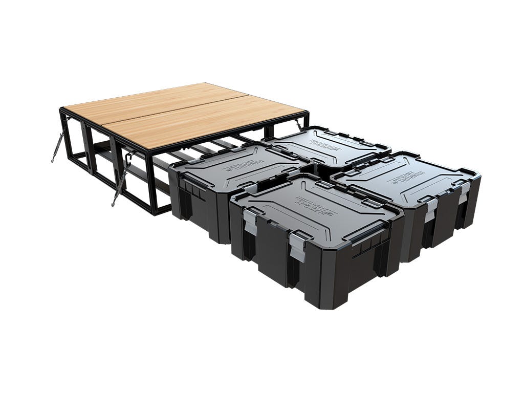 Front Runner Dometic 4 Wolf Pack Pro Aufbewahrungssystem Kit / Asymmetrisch